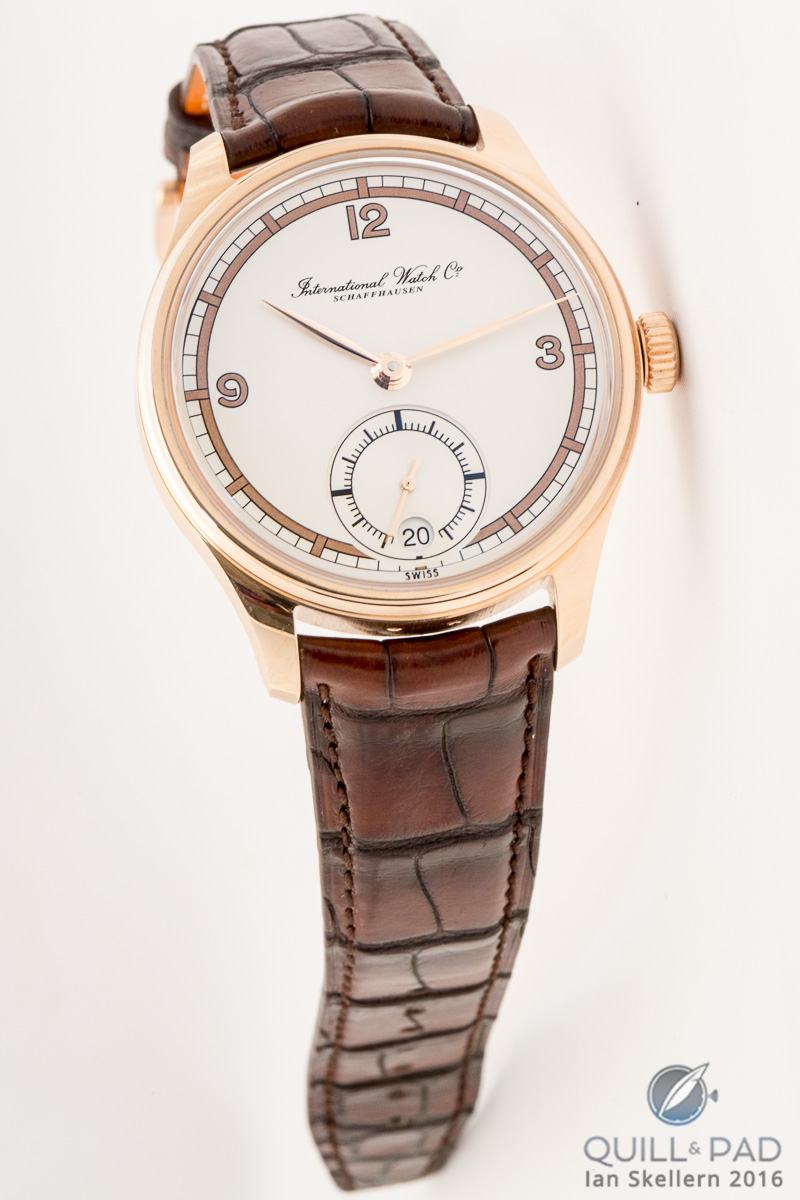IWC Portugieser Hand-Wound Eight Days Edition 75th Anniversary in pink gold