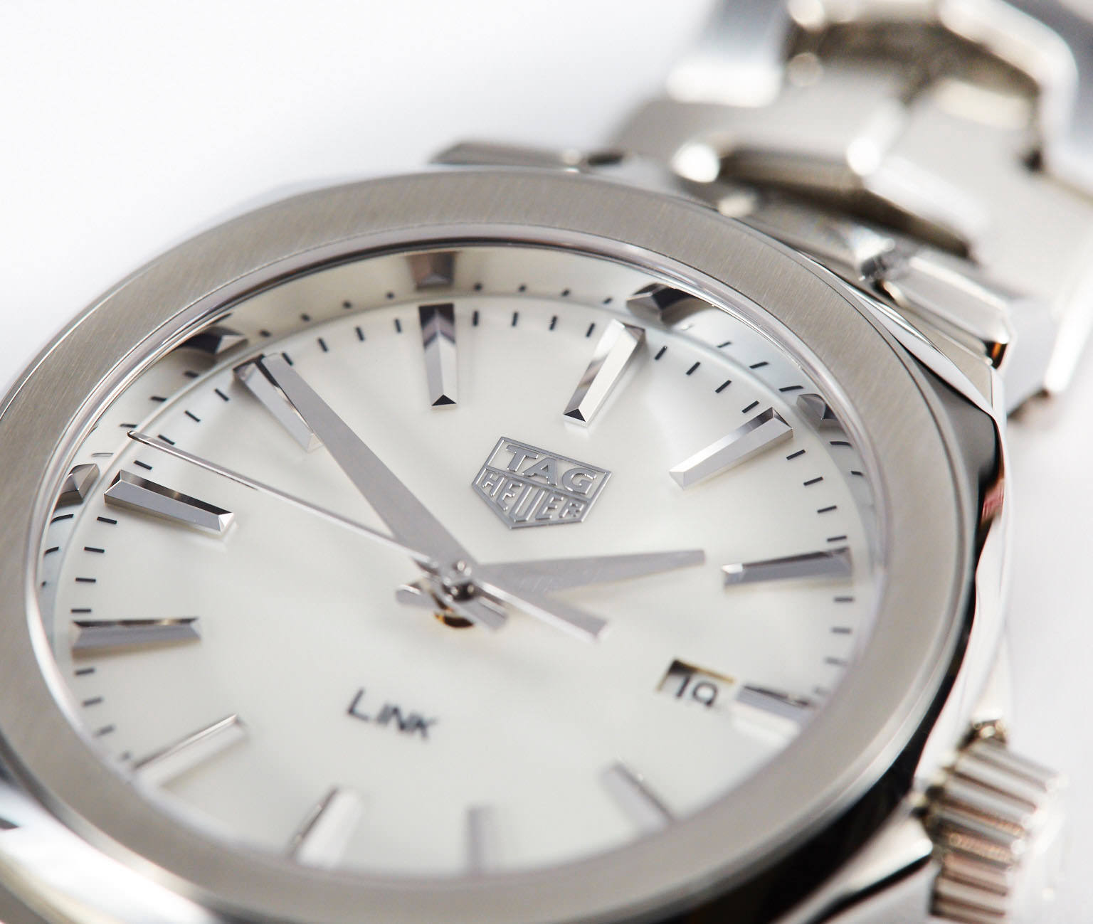 TAG Heuer Link Lady White MOP Dial
