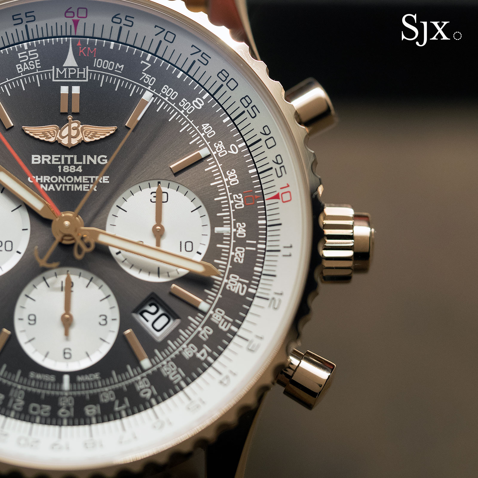 Breitling Navitimer Rattrapante red gold 14