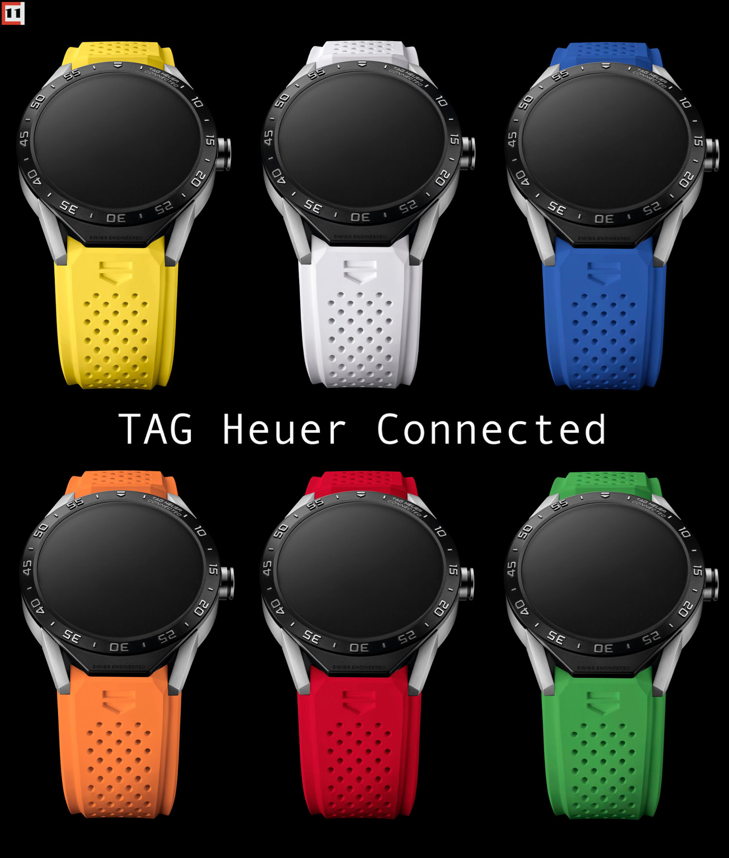 TAG Heuer Connected Strap Colours