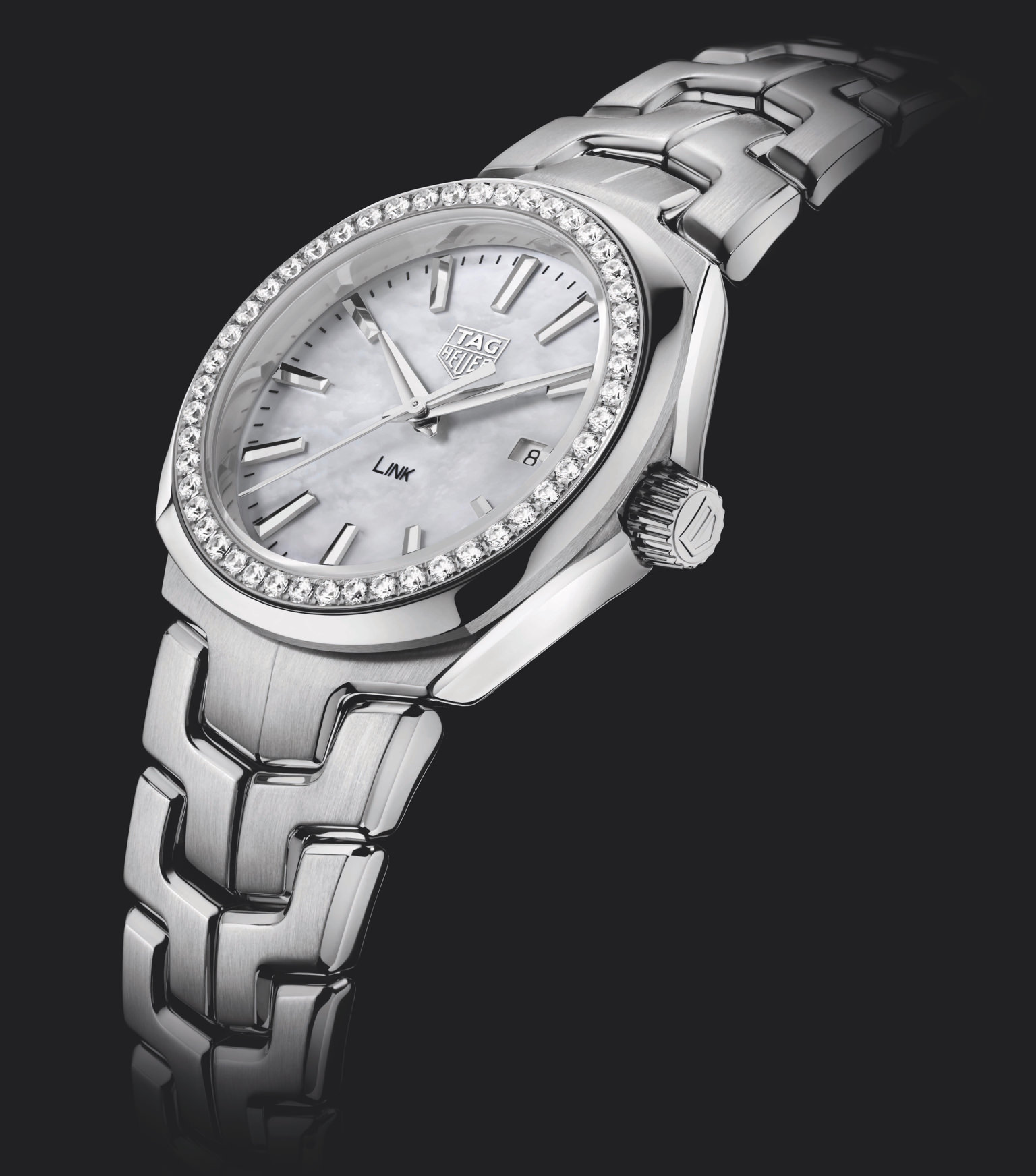TAG Heuer Link Lady White Mother of Pearl WBC1314