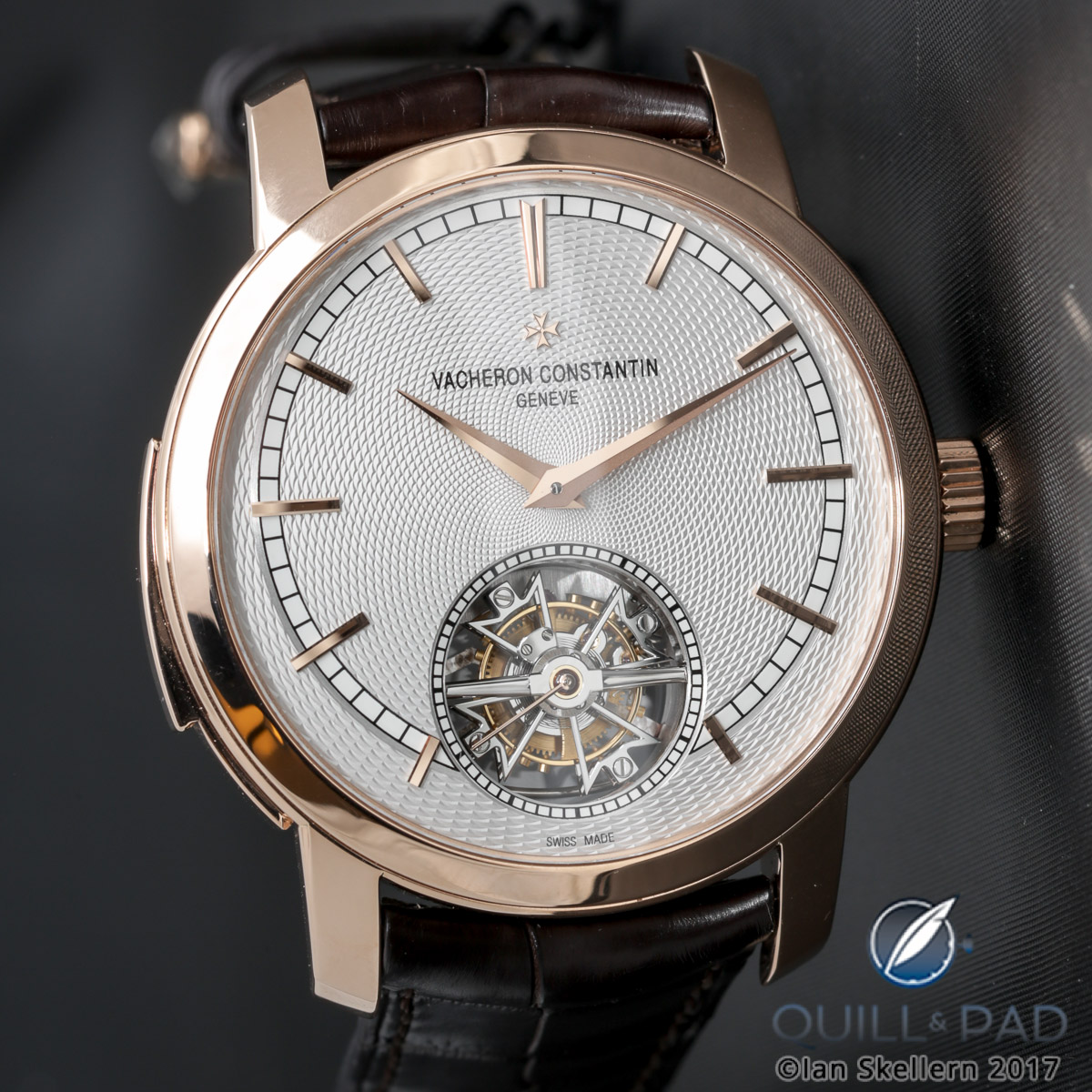 Geneva Seal certified - as are all Vacheron Constantin timepieces - Traditionnelle Minute Repeater Tourbillon