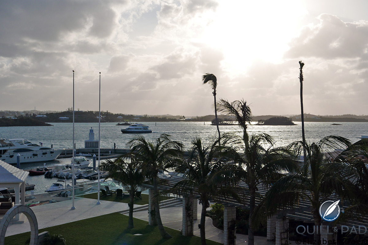 The private marina of the Hamilton Princess & Beach Club in Bermuda has room for 60 boats