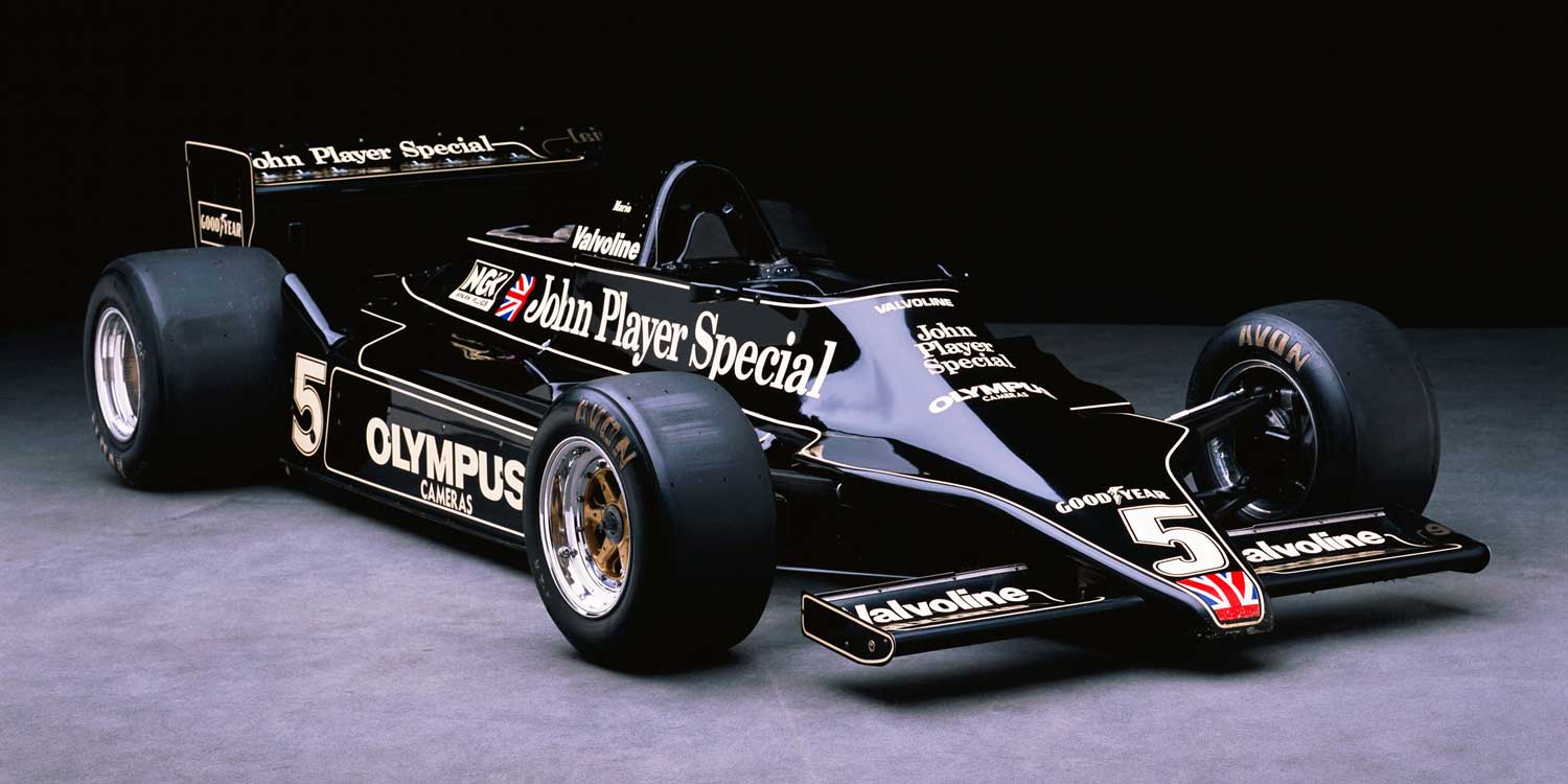 The Lotus 79 (snJPS22) Formula One racecar (Photo: Getty/Don Heiny)