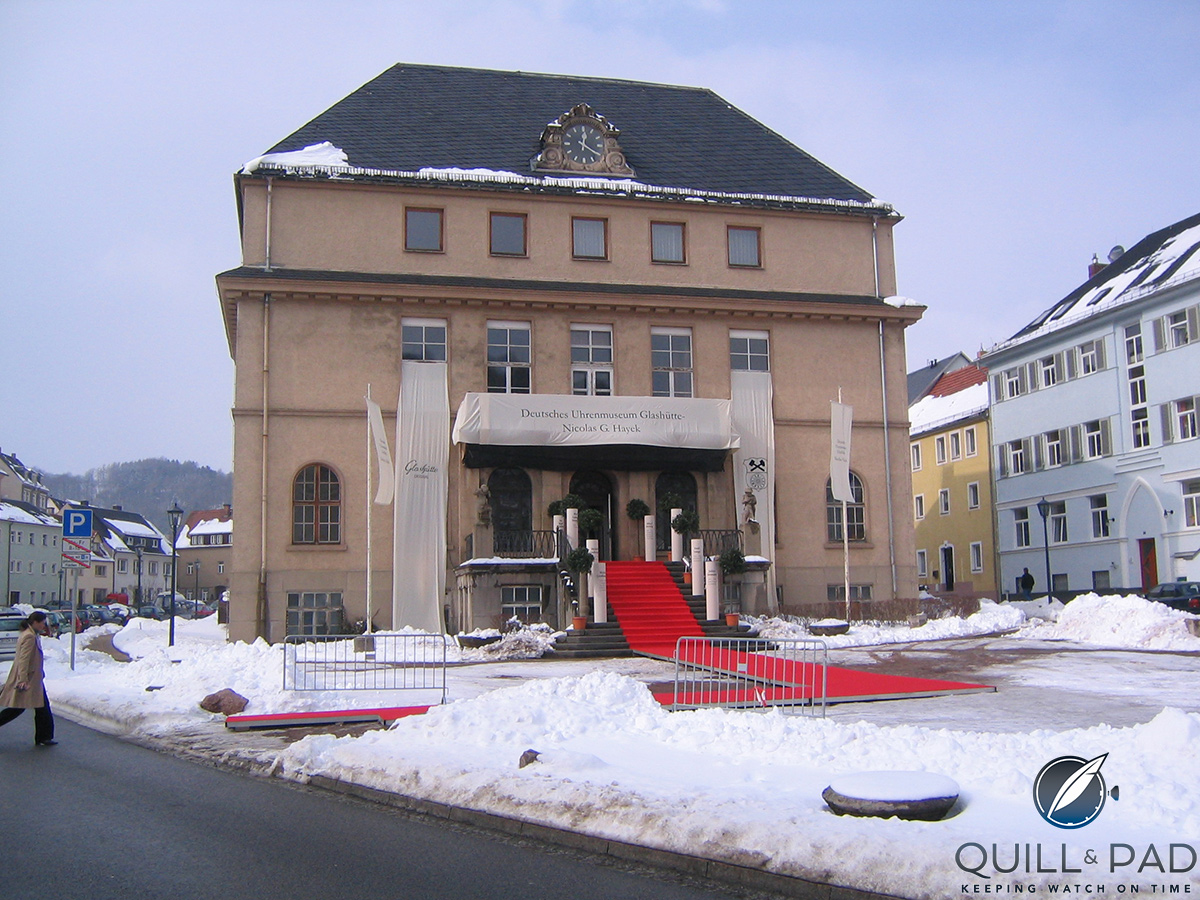 The German Museum of Watchmaking in Glashütte is housed in the first School of Watchmaking’s building established in 1878