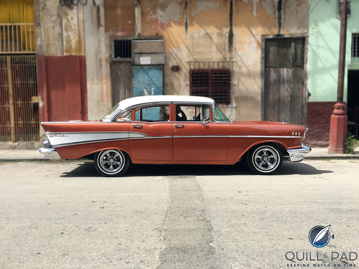 Chevrolet Bel Air circa 1957 in Havana, Cuba (photo courtesy George Cramer)