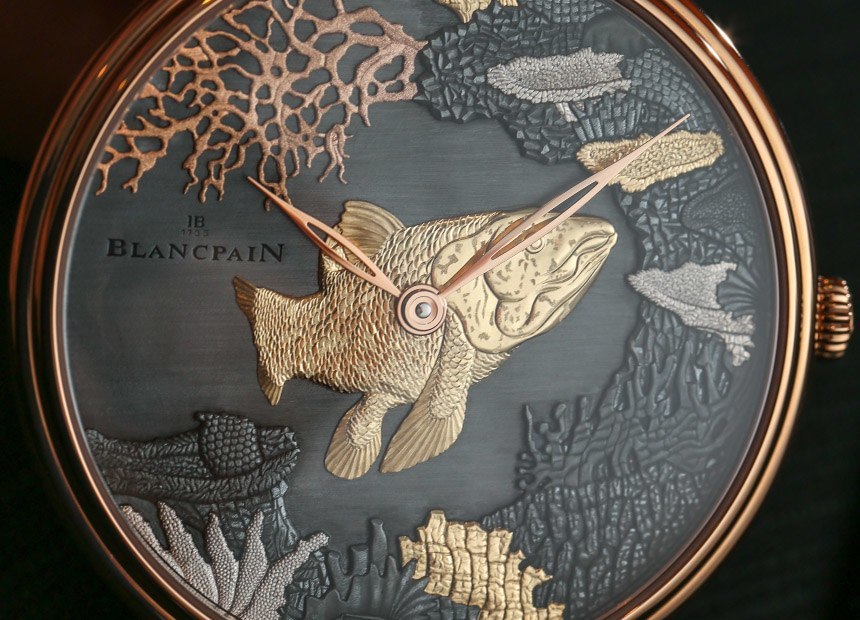 New Ganesh & Coelacanth Engraved Dial Watches :  Blancpain