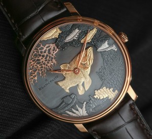 New Ganesh & Coelacanth Engraved Dial Watches : Blancpain