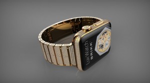 World's Most Expensive Apple Attention: plus 18K gold with diamonds