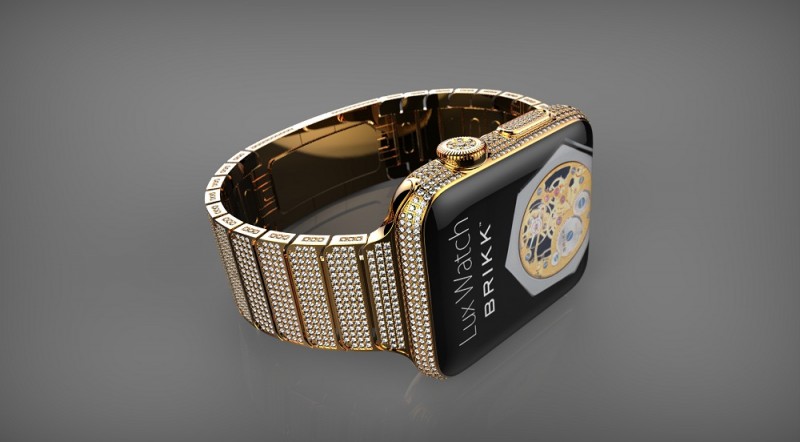  World's Most Expensive Apple Attention: plus 18K gold with diamonds