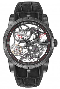 Roger Dubuis Excalibur Carbon Skeleton Automatic Watch