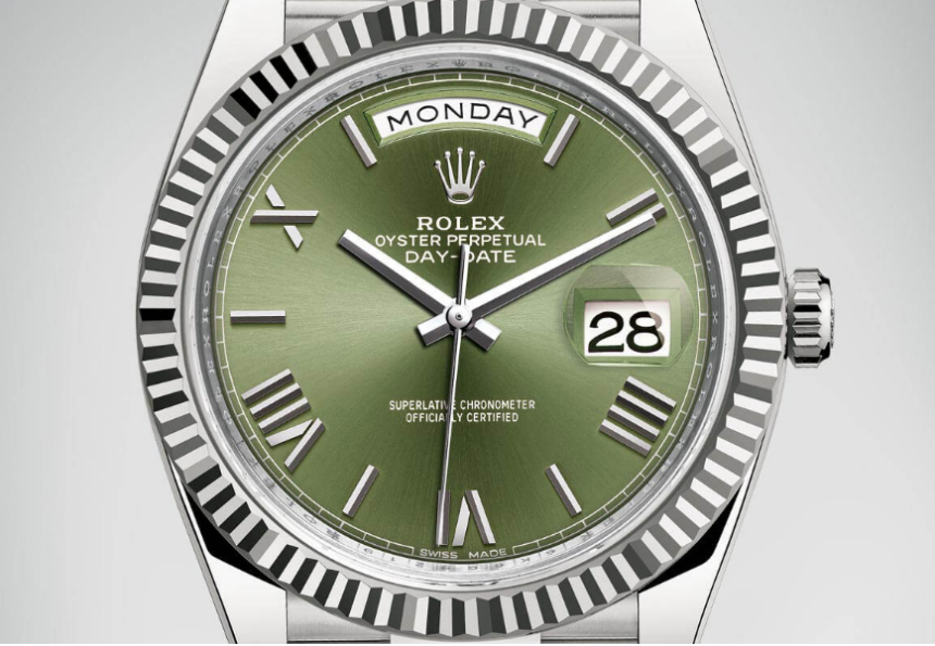 New Rolex Day-Date 40 60th Anniversary Watch With Green Dial