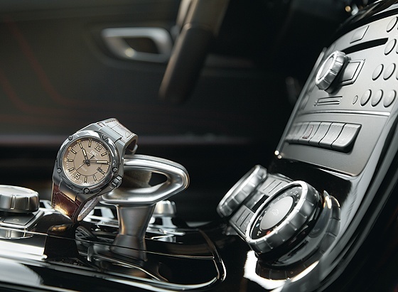 IWC Ingenieur AMG in an AMG Roadster