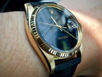 Globemaster bezel watch
