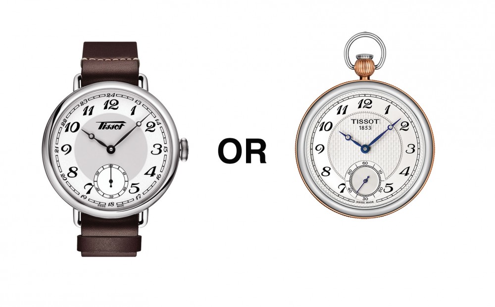 tissot wrist or pocket watch