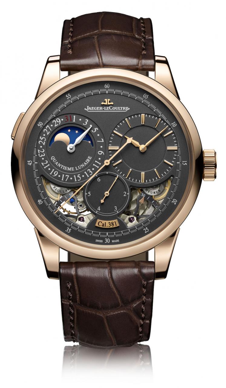 Jaeger-LeCoultre Duomètre Watches With Magnetite Grey Dials Watch  