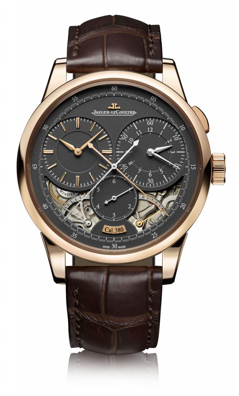 Jaeger-LeCoultre Duomètre Watches With Magnetite Grey Dials Watch 