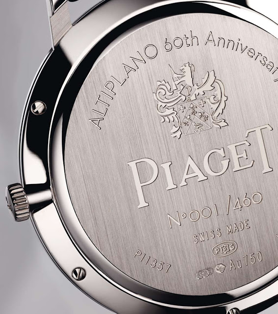 the back of Piaget Altiplano 