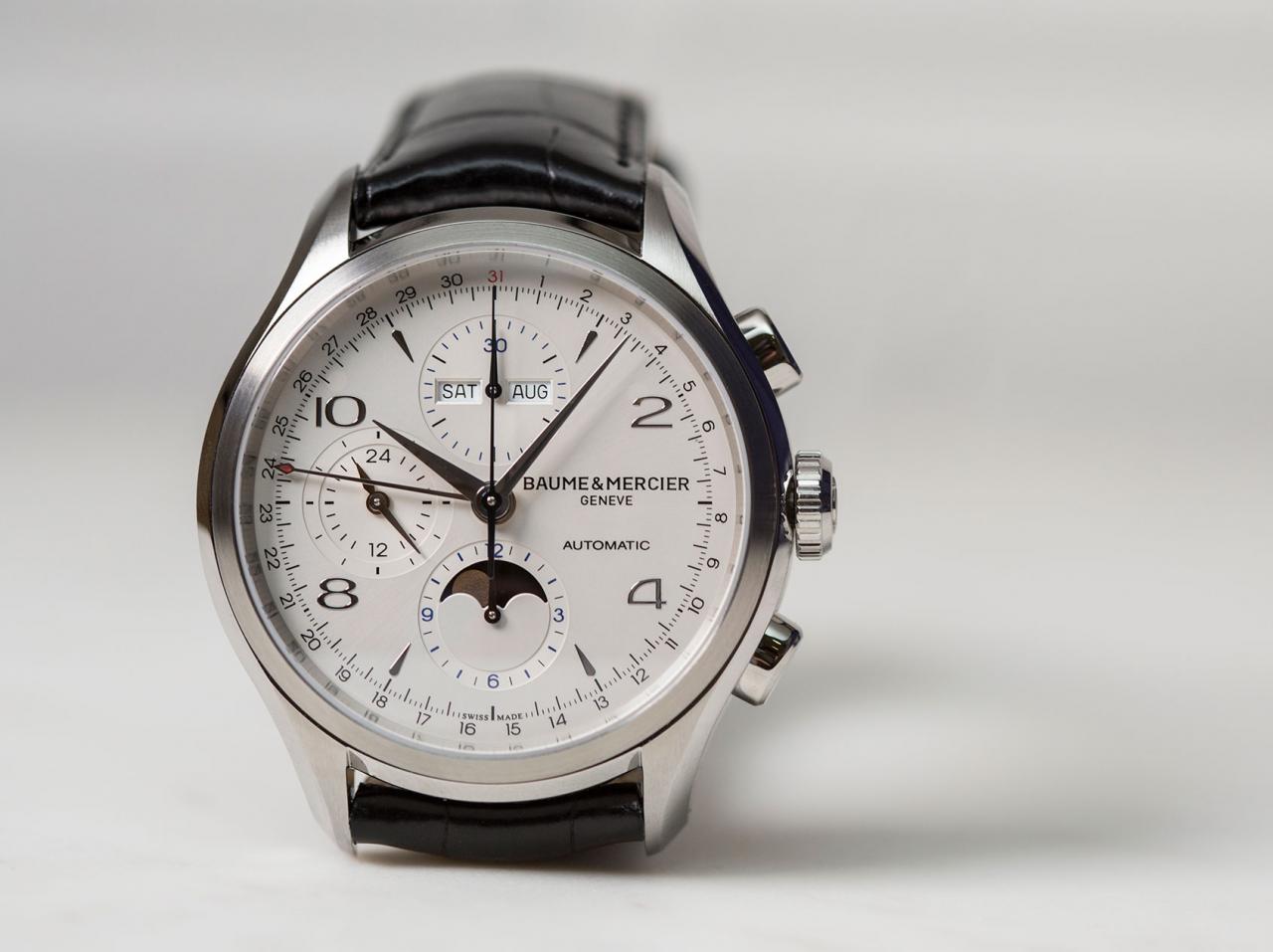 Baume & Mercier Clifton Complete Calendar Chronograph Watch