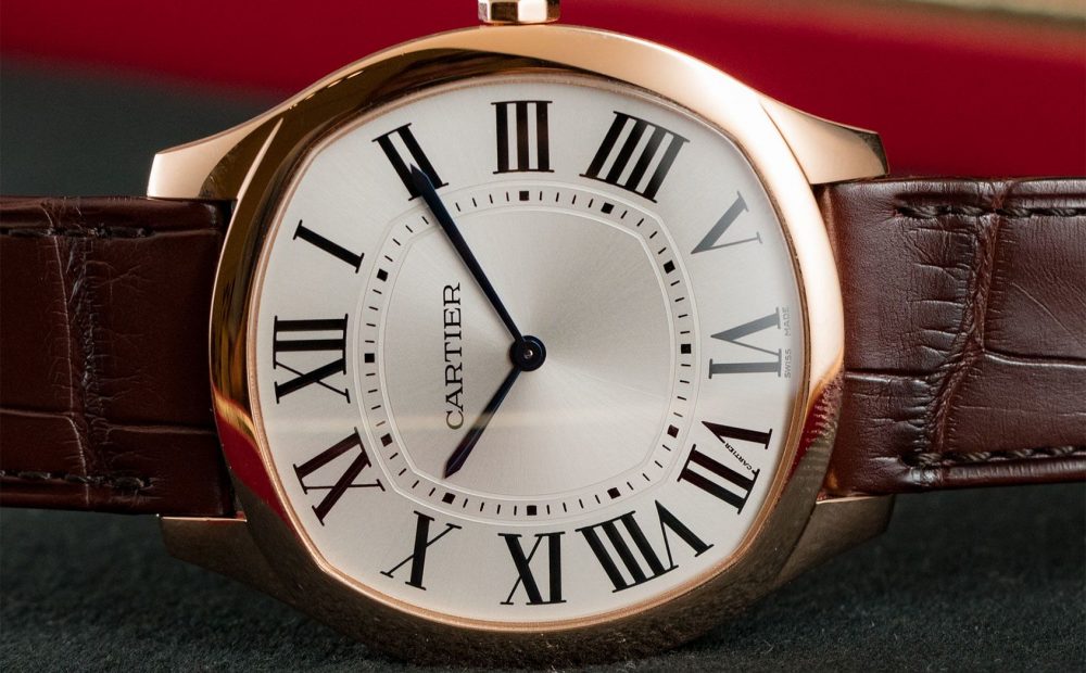 Cartier Drive Extra Flat pink gold